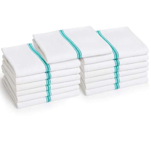 Liliane Collection 13 Pack Cotton Tea Towels