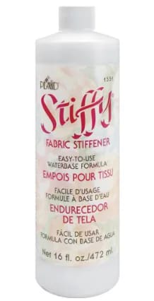 PLAID STIFFY FABRIC STIFFENER