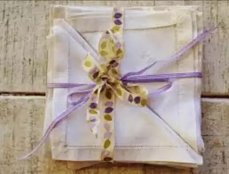 how to make fabric or cloth napkins