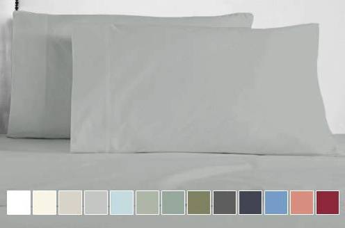 Pizuna 400 thread count cotton standard pillowcases