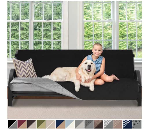 Sofa Shield Original Patent Pending Reversible Futon Slipcover Sofa Shield Original Patent Pending Reversible Futon Slipcover