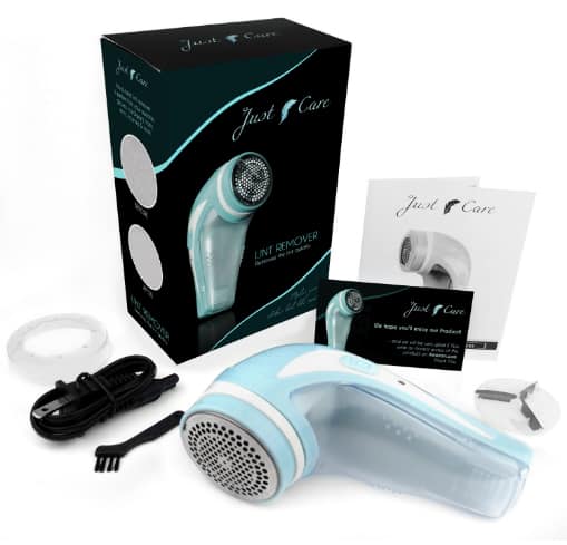 Just-F-Care Electric Rechargeable Garment And Fabric Shaver, Lint Remover