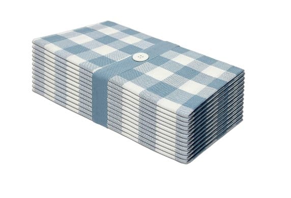 cotton craft gingham checks dinner napkins