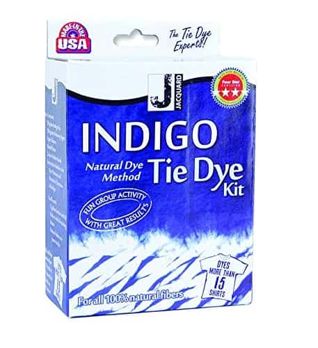 Jacquard Indigo Tie Dye For Fabric