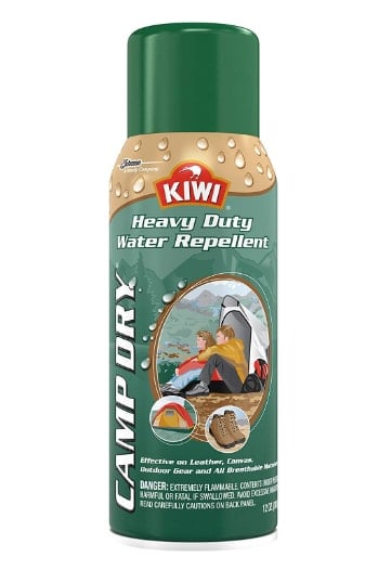 Kiwi camp dry heavy duty water repellent