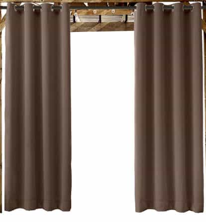 ChadMade Outdoor Curtain, best curtain for patio & beach home