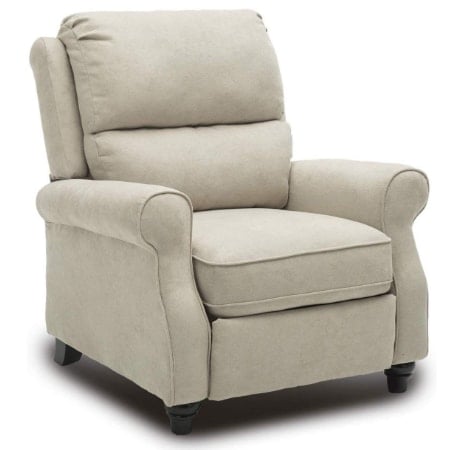 BONZY Pushback Recliner Chair- Easy to Push