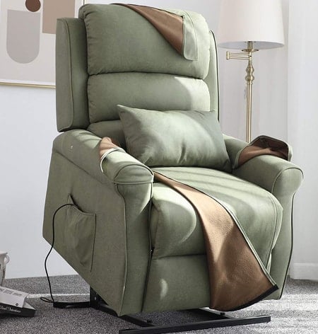 Irene House Power Modern Transitional Lift Chair Fabric Recliners