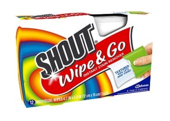 Shout Wipes Portable Stain Treater