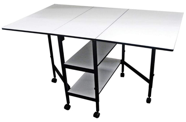 Sullivans Home Hobby Adjustable Height Foldable Table