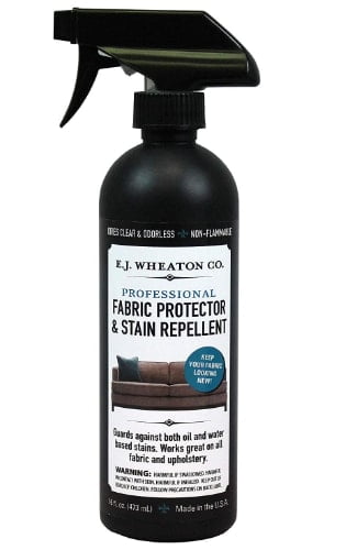 E.J. Wheaton Co. Protector, Stain Repellent & Spill Guard, For Use on Furniture, Carpets or Any Fabric, and Fabric Upholstery