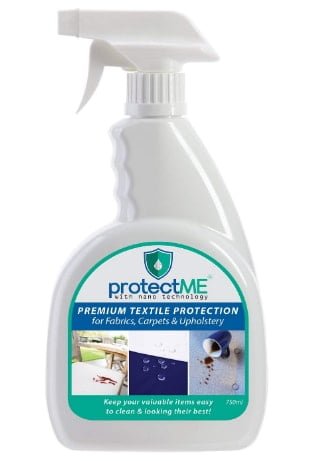 protectME Premium Fabric Protector, and Stain Guard for Upholstery, Carpet, Shoes