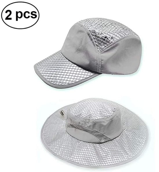 2 Packs Evaporative Women Men Cooling Hat Summer Ice Cap