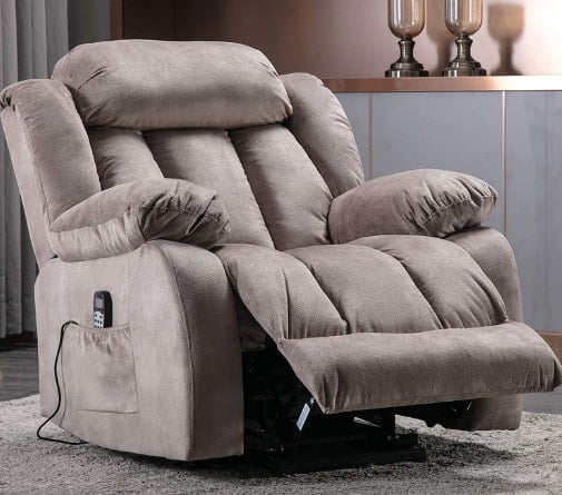 ANJ Big And Tall Recliner Heavy Duty Lift Power Massage Chair