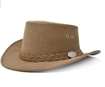 Aussie Chiller Original Outback Bushie Cooling Hat For Hot Weather