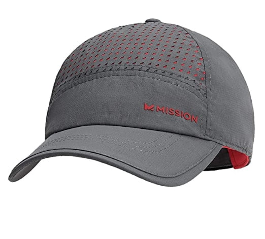 MISSION Max Cooling Laser Cut Performance Hat MISSION High-Quality Max Cooling Laser Cut Performance