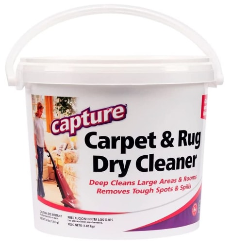 capture carpet cleaner powder