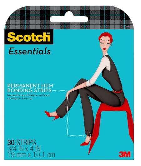 Scotch Essentials Permanent Hem Bonding Strips