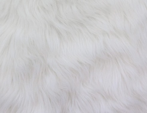 Faux-Fake Solid-shaggy fabric