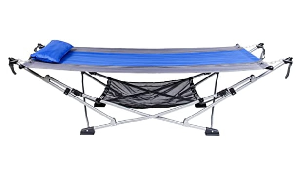 MacSports Portable Foldable Hammock With Removable Canopy & Carry Case