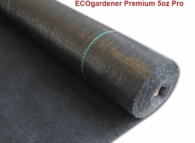 ECOgardener Premium 5oz pro Weed barrier best landscape fabric