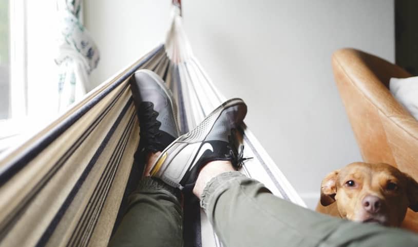 How to hang a hammock indoors