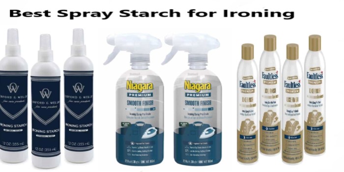 Best Spray Starch for Ironing