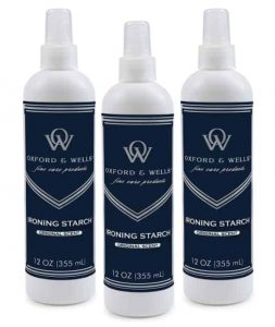 Oxford & Wells Non-Aerosol Premium Ironing Spray Starch