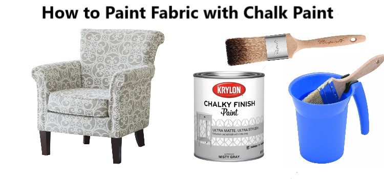 How to Paint Fabric with Chalk Paint