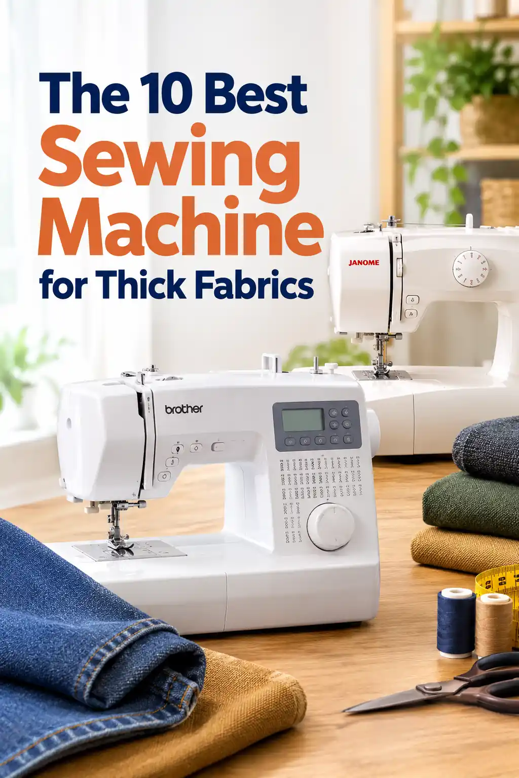 Best Sewing Machine for Thick Fabrics