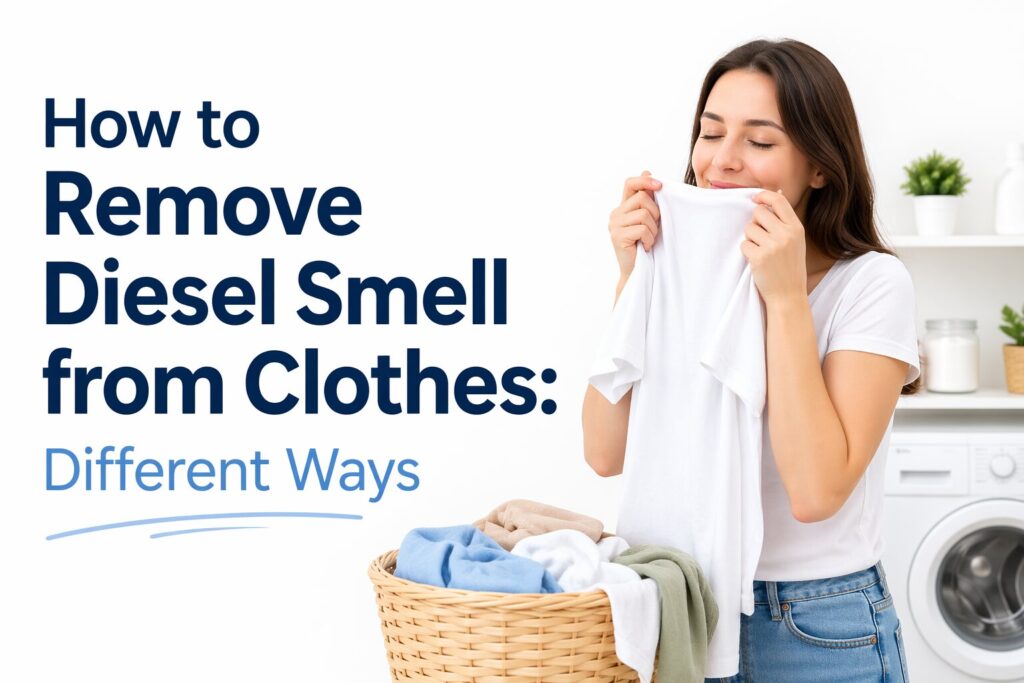 How to Remove Diesel Smell from Clothes