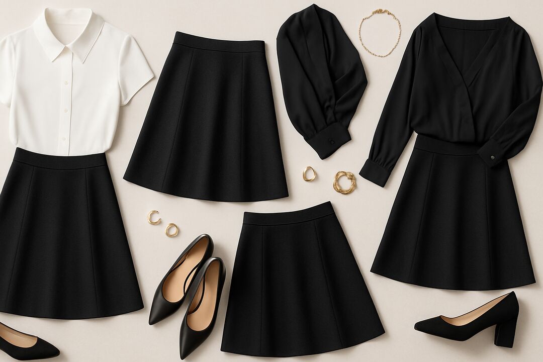 30+ Black A-Line Skirt Outfit Ideas – for Every Occasion