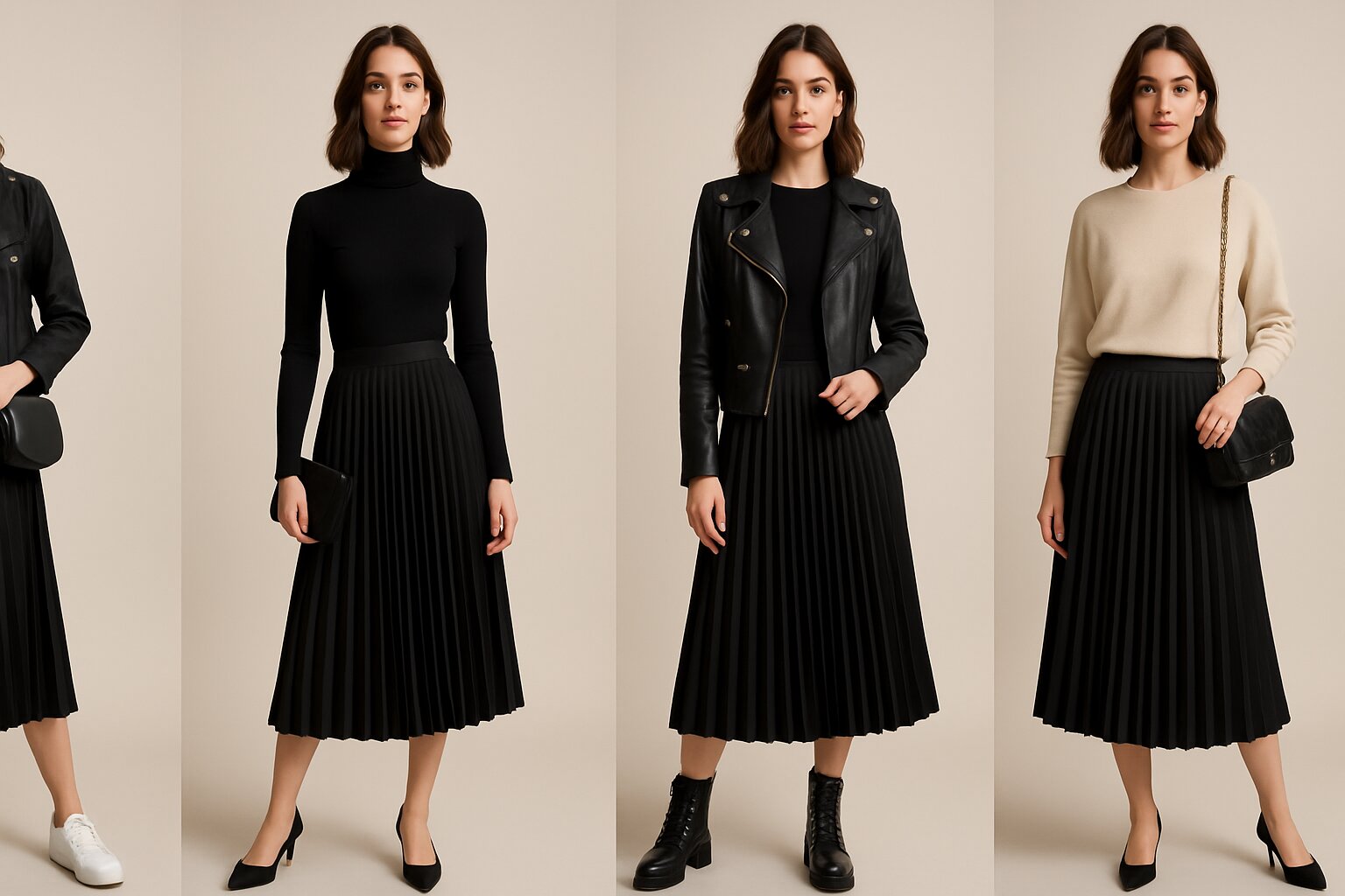 Black Pleated Skirt Outfit: The Ultimate Styling Guide