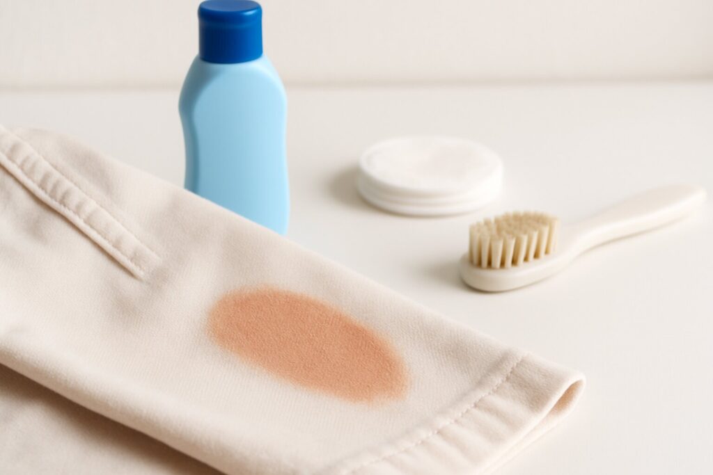 How to Get Makeup Out of Clothes
