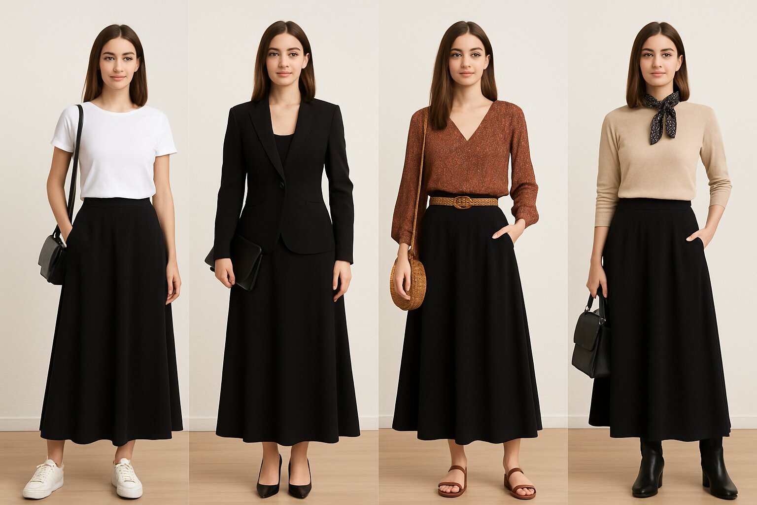 Long Black Skirt Outfit: The Complete Style Guide