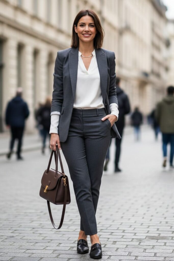 Blazer with Slim-Fit Pants