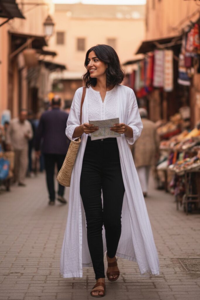 Layered Tunic with Leggings