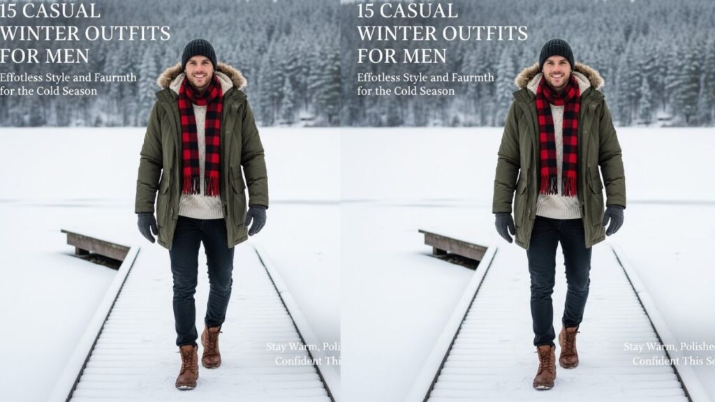 15 Casual Winter Outfits for Men