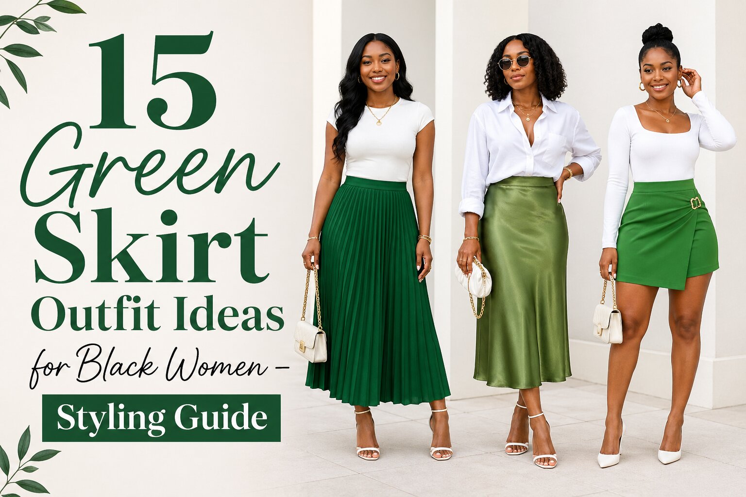 15 Green Skirt Outfit Ideas for Black Women – Styling Guide