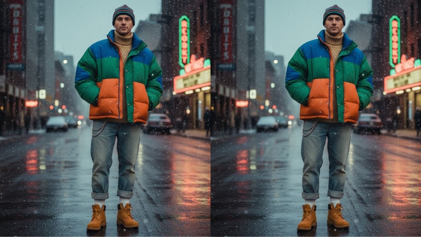 15 Iconic 90s Winter Outfits for Men: Retro Cool, Modern Warmth