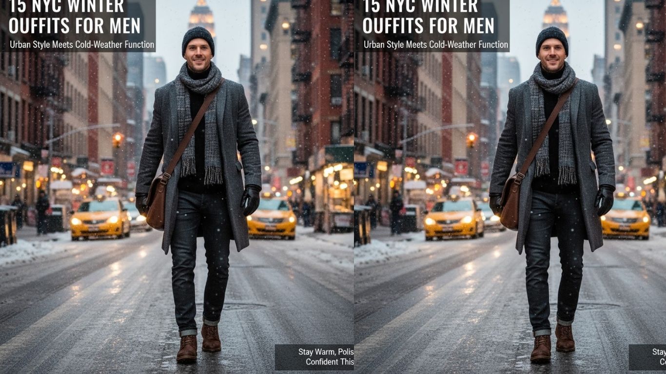 15 NYC Winter Outfits for Men: Urban Style Meets Cold-Weather Function