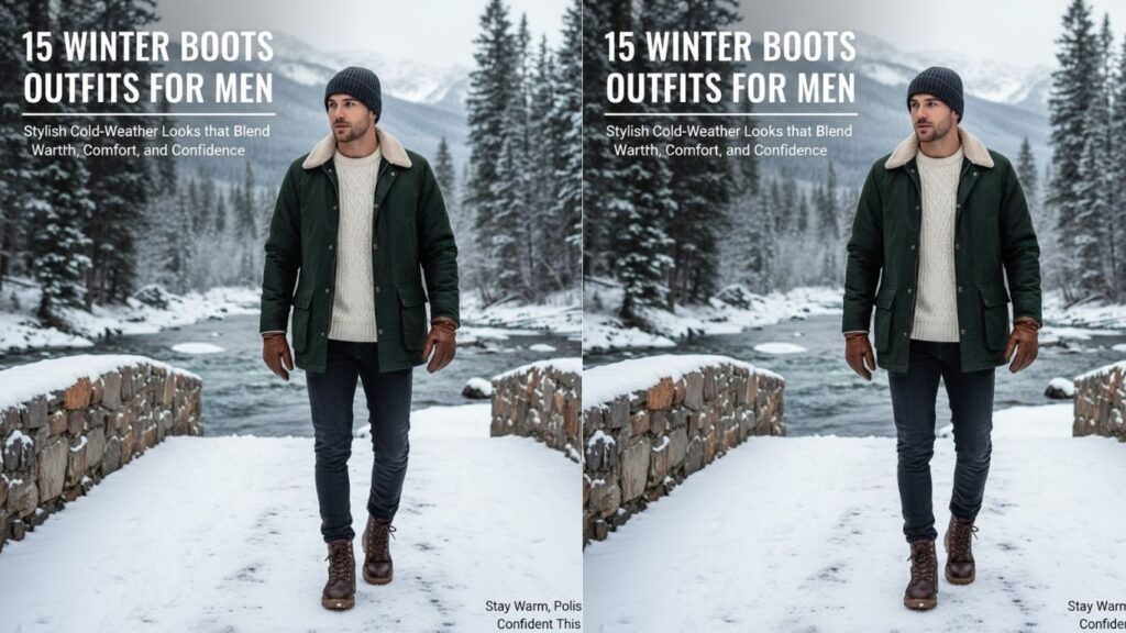 15 Winter Boots Outfits for Men