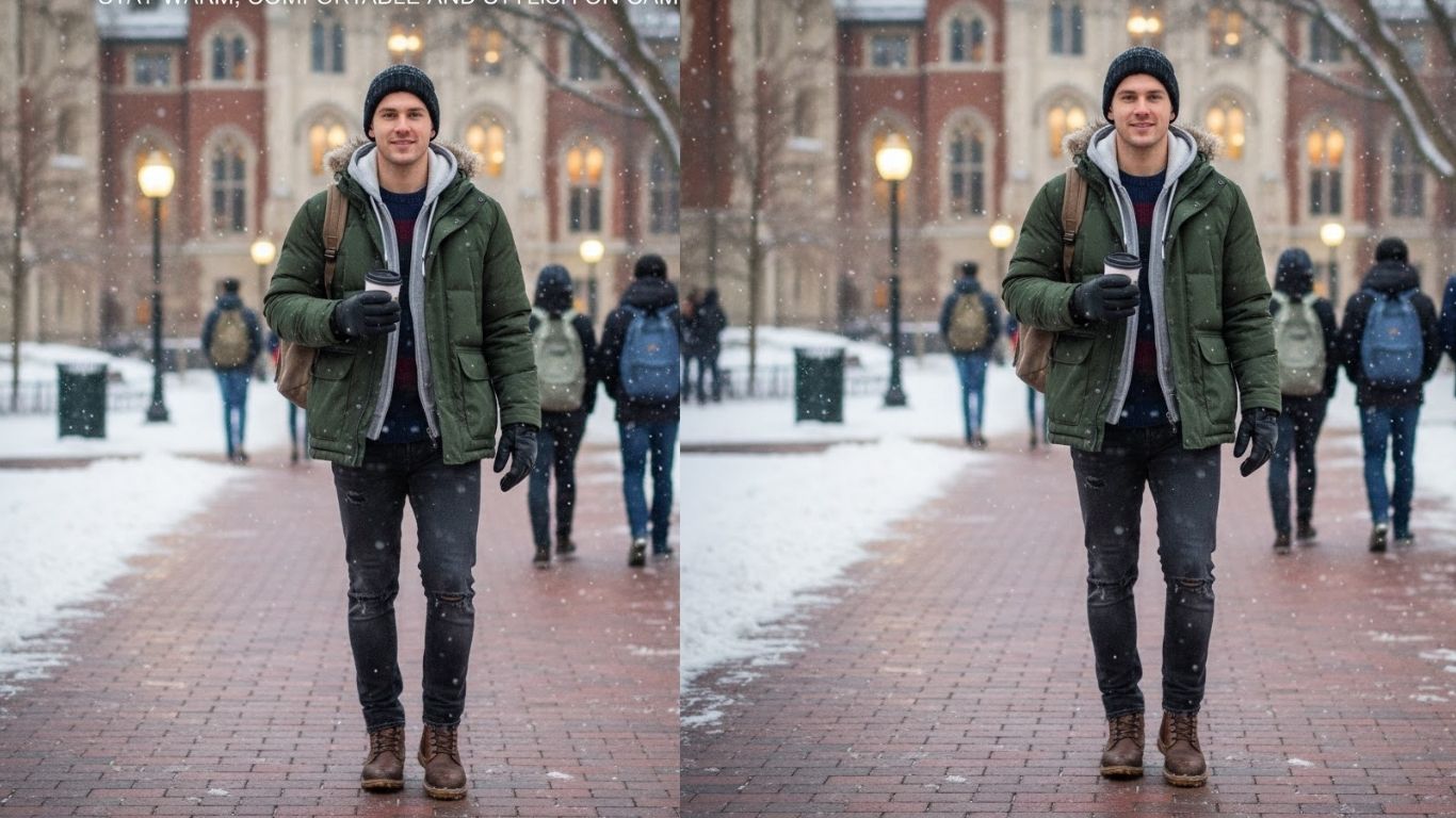 15 Winter College Outfits for Men: Stay Warm, Comfortable, and Stylish on Campus