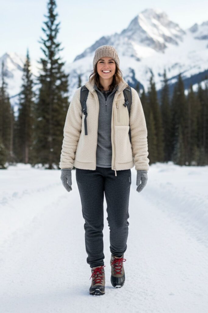Fleece Jacket with Joggers
