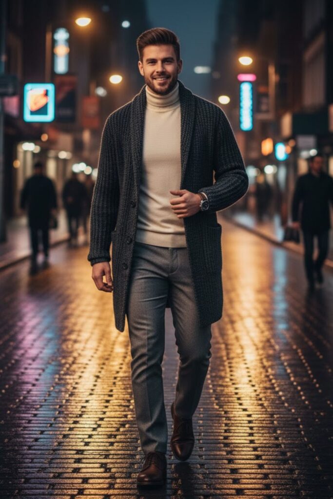 Layered Cardigan Outfit