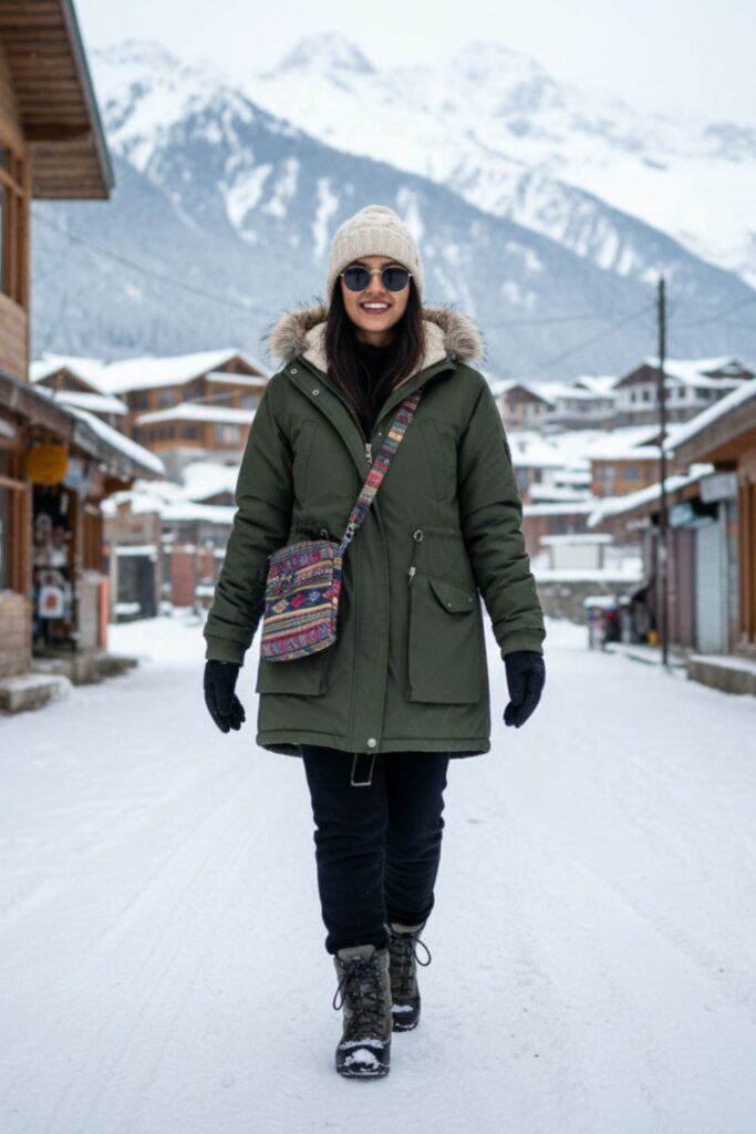 Parka with Thermal Leggings