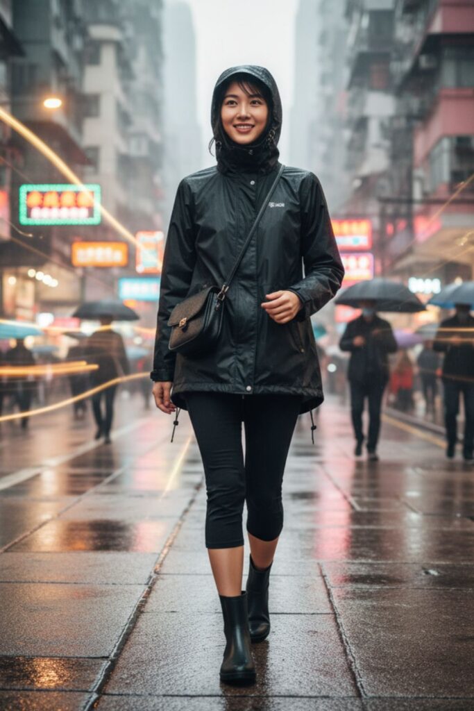 Rain Jacket with Leggings
