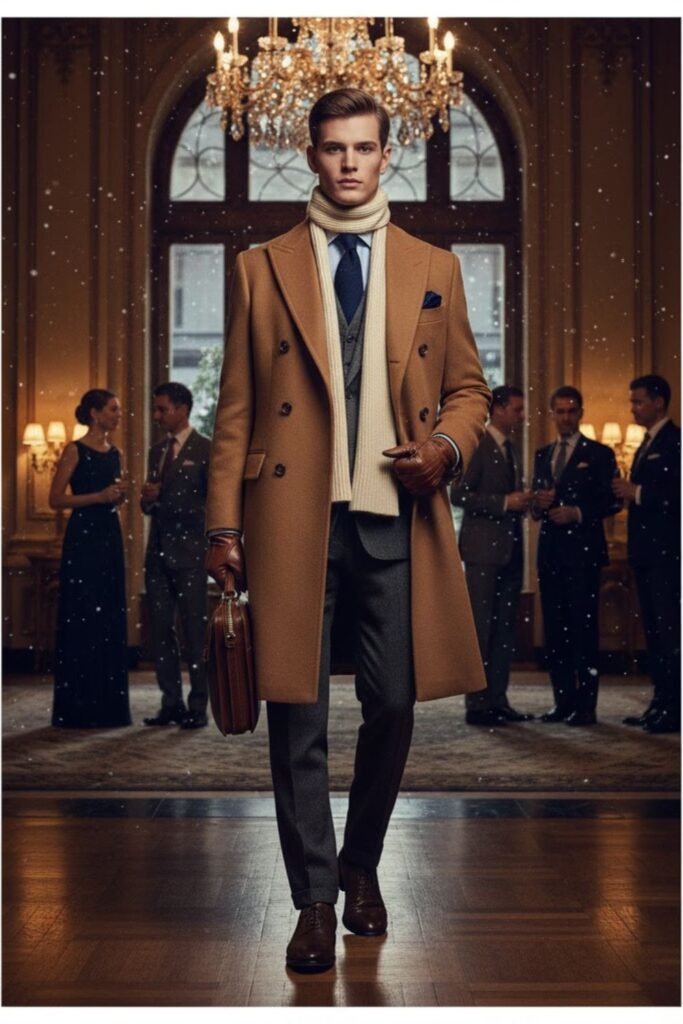 Ralph Lauren Polo Coat with Scarf and Gloves