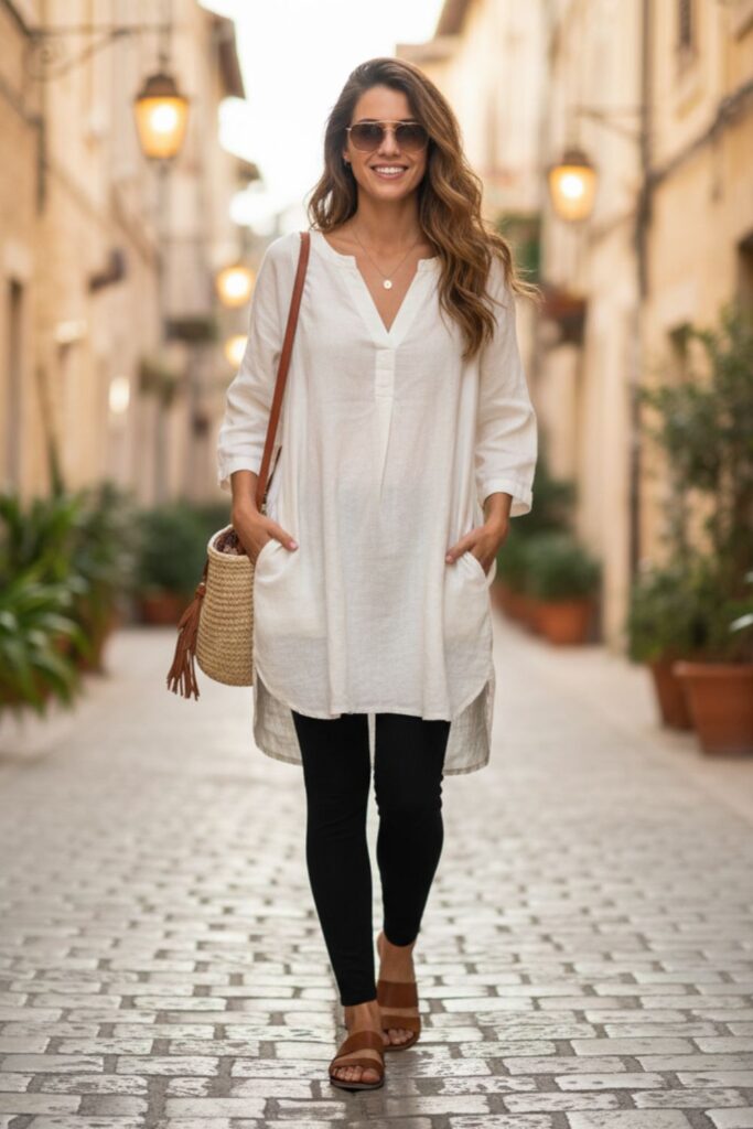 Tunic Top with Leggings