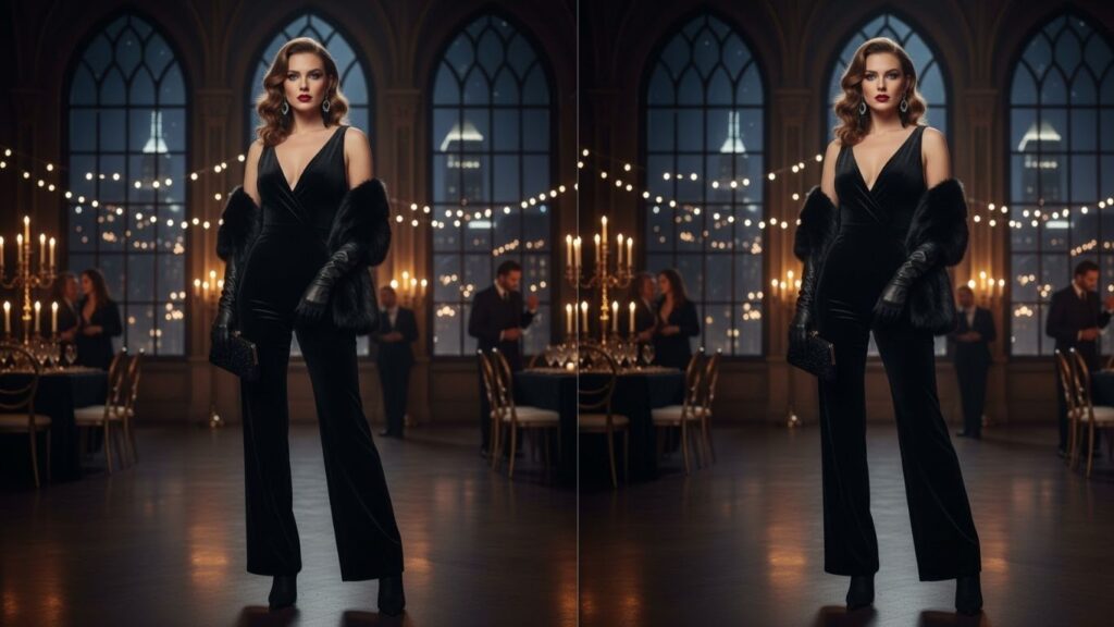 15 All Black Outfit Ideas for a Winter Party Night